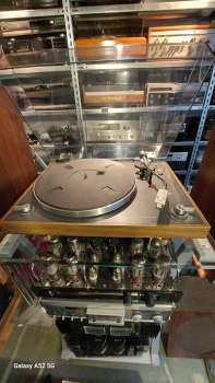 CEC BD-3200 Ortofon  Halbautomat Holzfolie  Subchassis Japan 1976